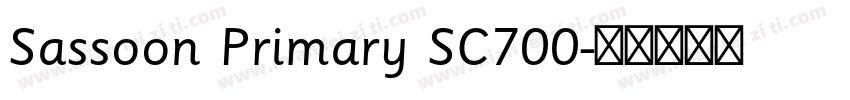 Sassoon Primary SC700字体转换